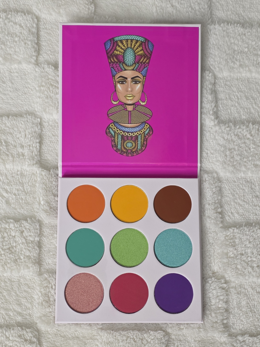 JUVIA'S PLACE ZULU PRESSED POWDER EYESHADOW PALETTE ORIGINAL/FIRST RELEASE NWOB